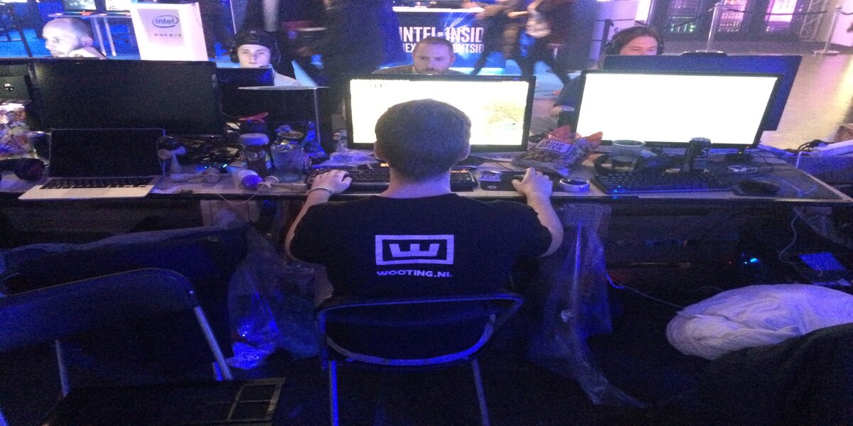 Wooting at Dreamhack